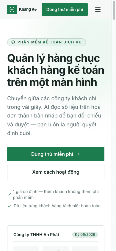 Khang Kế mobile screenshot