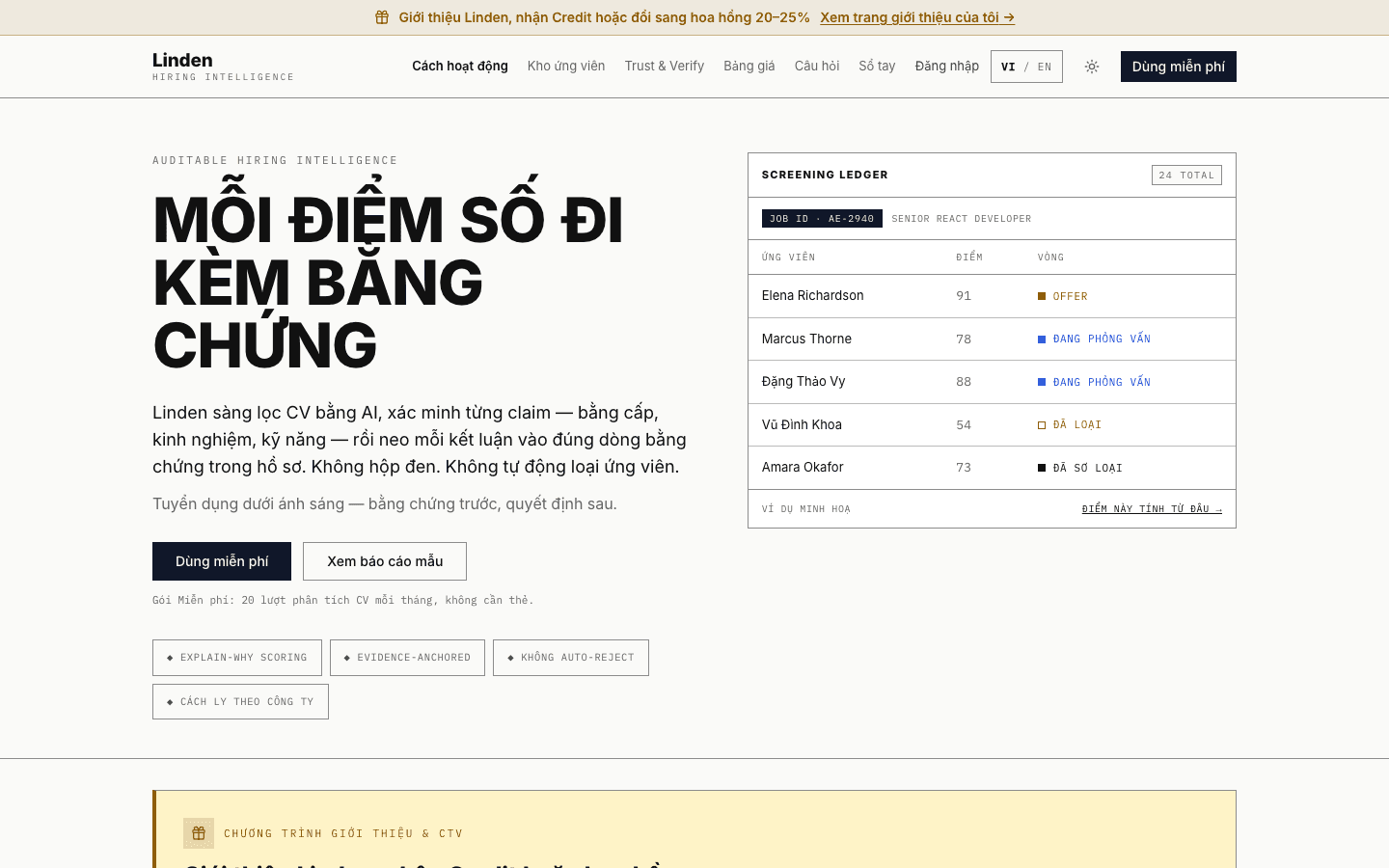Linden desktop screenshot